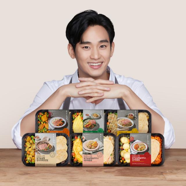 바르닭 바른도시락3 닭가슴살햄 도시락 6종 혼합 257.5g 12팩