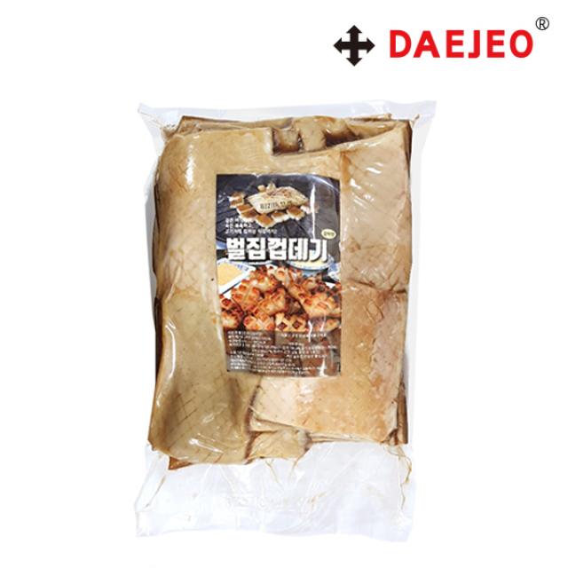 현백 벌집 돼지껍데기4kg 갈비맛 양념 벌집껍데기, 단품
