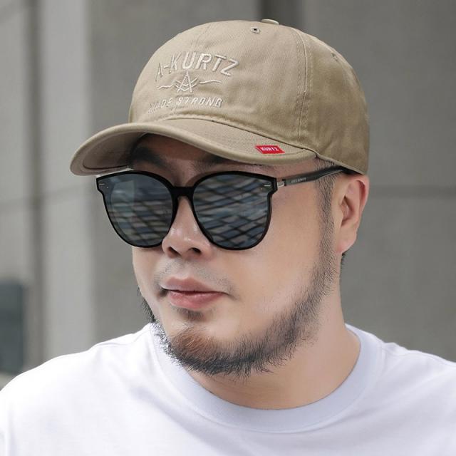 푸른상점 캐주얼 머리 둘레 적합 둥근얼굴 빅사이즈캡모자 남자 큰사이즈 헤드 낙숫물 뚱뚱한