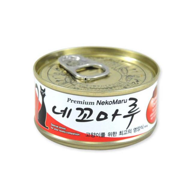 성장기 허약체질 냥이간식 참치+치킨 캔 80g 3개 Bz