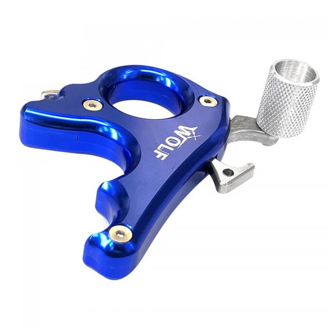 Royalways 3 개의 손가락 궁도 복합물 반출 보조 손잡이 그립 양손 잡색