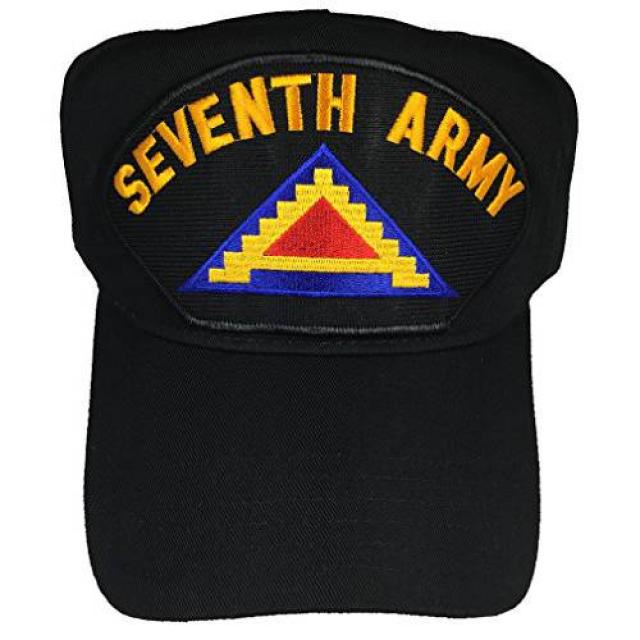 EC 일곱째 군대 HAT - 블랙 - 베테랑 소유 사업 EC Seventh Army HAT - Bla