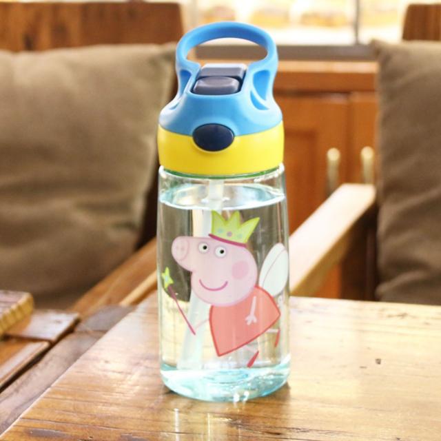 페파피그 유아 어린이 키즈 캐릭터 물병 물통 500ml, 노란 돼지 왕관 / 500ml