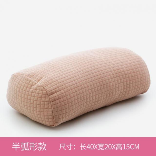 다리베개 정맥쿠션 다리베게 정맥류 다리쿠션 다리부분 높이조정 매트쿠션 위작은 큐트 여학생, C15-B20-반호형 다리베게-아쿠아핑크