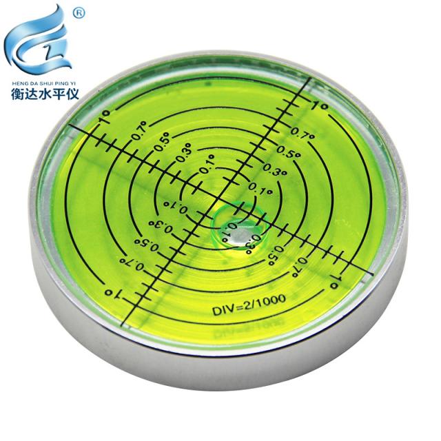 홈바디 원형수평기 금속 만상 몰탈 구슬을 고정밀도 기포 미혹 소형 십자 휴대, 60 *10MM （6부 /2mm si