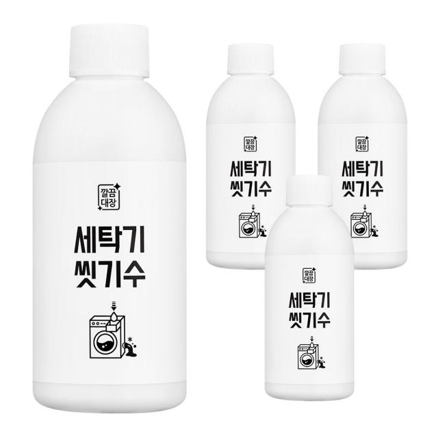 깔끔대장 세탁기 씻기수 200ml 4개