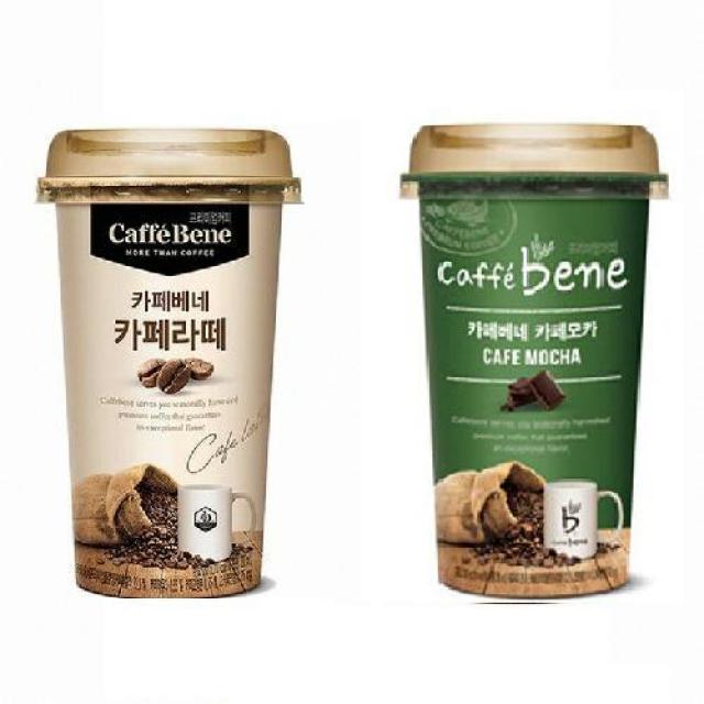 카페베네 카페모카10컵+카페라떼10컵 200ml 20컵, 20개입, 200ml