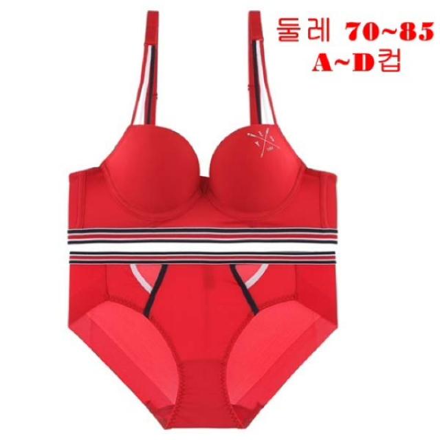 [현대백화점][예스] 브라팬티세트 햄팬티 밑받침형 후쿠3단 (YSWBV805YSWPV806)