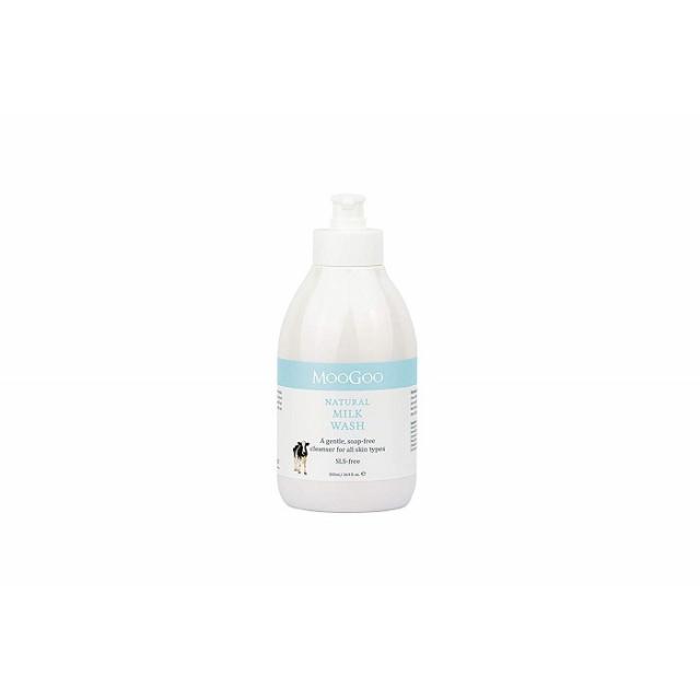 MooGoo Natural Milk Wash 500ml/16.9fl oz, One Color, One Size