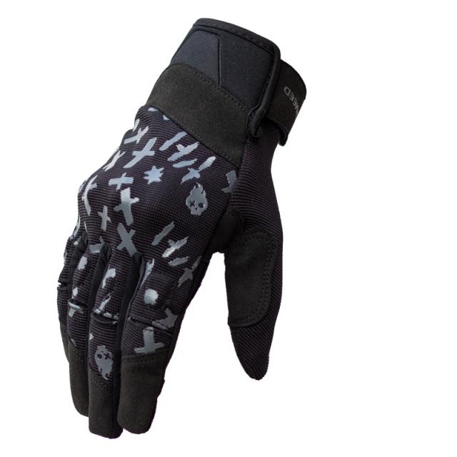 오토바이장갑 마이건 유큰아버지 초 여름 충격흡수 배기 템퍼링 소프트 암가드 남성 여성 타입 봄 가을 2656003772, C3 삼대 블랙 그레이 [2021 타, L