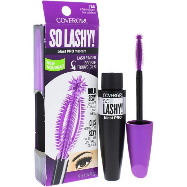 표지 너무 늦다! blastPRO 마스카라 익스트림 블랙 .44 액량 온스 (13.1 ml) (포장에 따라 다름), 1, 단일상품