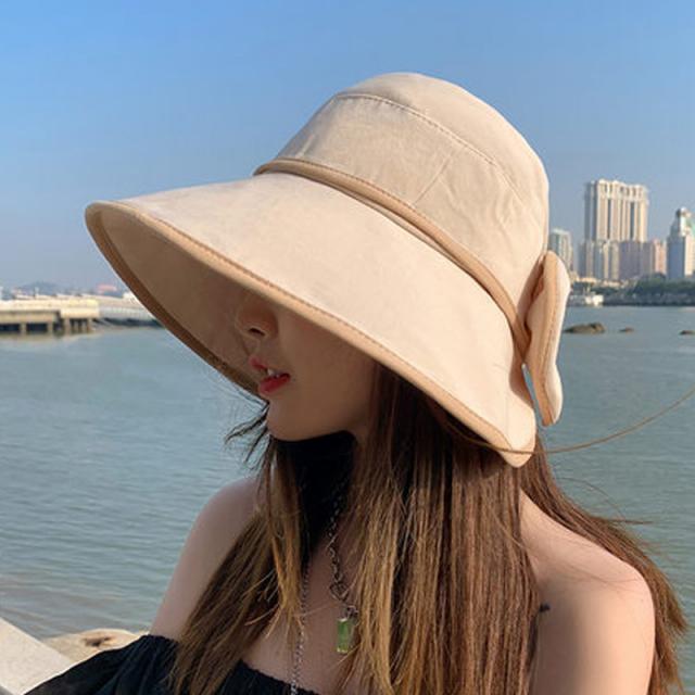 여름페도라햇 모자 여성 레쉬 자외선차단 지붕이 텅 썬캡 스타일리쉬 대연 벙거지 일찍이 봄가을 썬바이져 2978568911