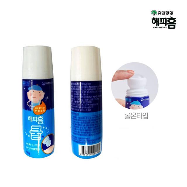 E해피홈 쿨액80g 썸머쿨액 벌레 가려움 바르는 물파스, 단품