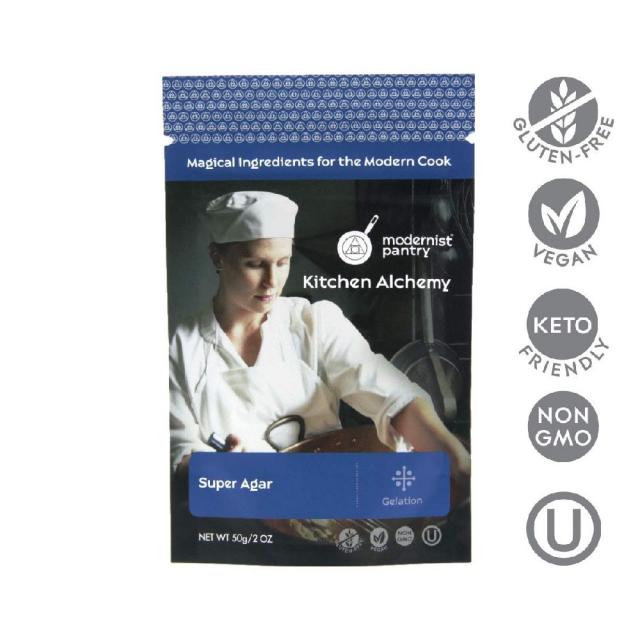 Modernist Pantry 모더니스트 팬트리 고강도 젤라틴 한천가루 50 g, none, 50g