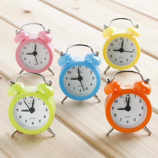 컬러풀 미니 해머벨 알람 탁상시계 비몽사몽 결혼 CLOCK, 상세페이지참조