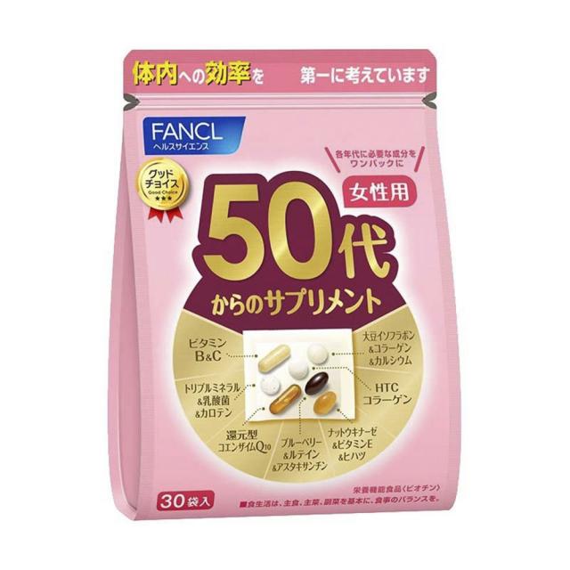 판클 50대 여성용 멀티비타민, 30개입, 1개