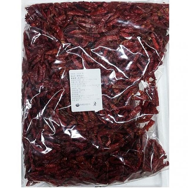 엑스퍼트 오포원 수입 건 통 고추 베트남 삐끼누 월남 1Kg 1EA 건고추, 1
