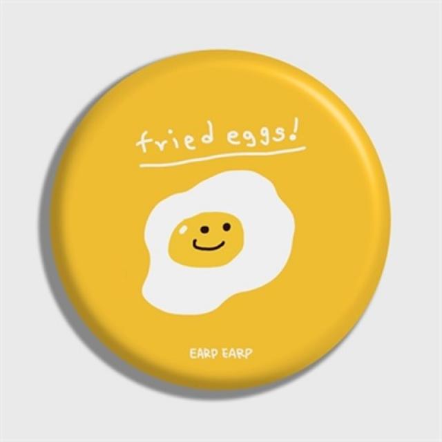 아트박스/어프어프 [E] 손거울 Fried eggs-yellow, 본품