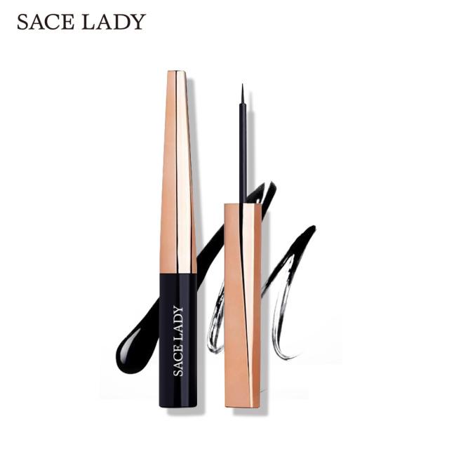 SACE LADY 크로스오버 아이라이너 리퀴드 워터프루프 워터프루프 땀 번지지 않아 초보자 손쉽다SL343, 4ml