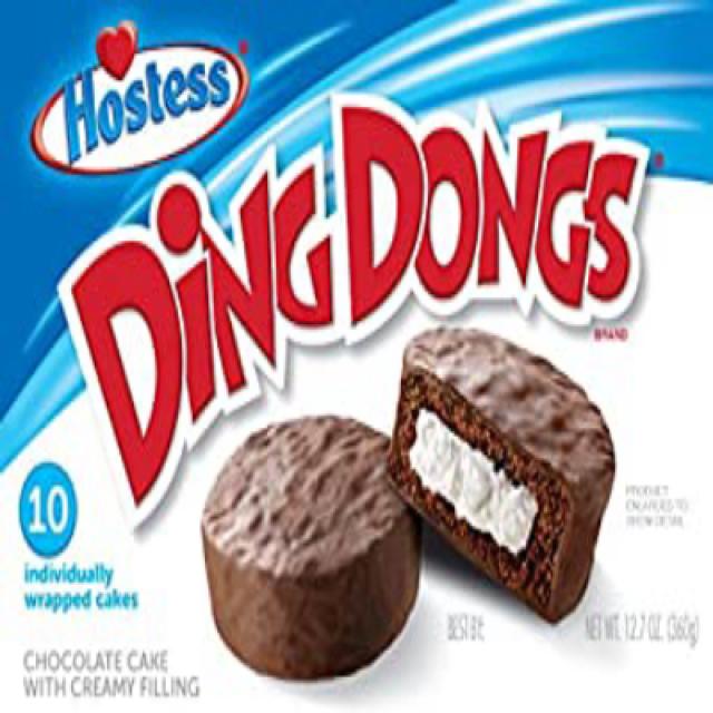 Hostess Ding Dongs Chocolate Donuts 12.7 oz 안주인 딩동 초콜릿 도넛 360g, 1