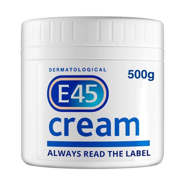 (영국직배) E45 건성피부 모이스처 크림 500g Dermatological Moisturising Cream Tub