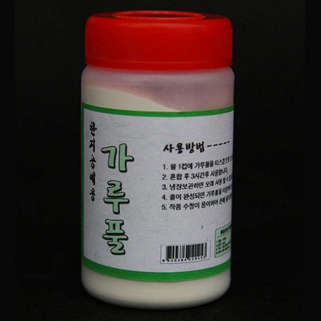 천리마마트 한지공예 가루풀100ml 무드등 수면등 수유등