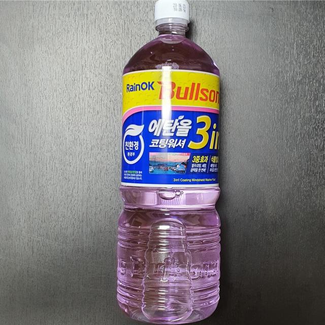 불스원 Rain OK 에탄올 3in1 코팅워셔액, 6개, 1.8L