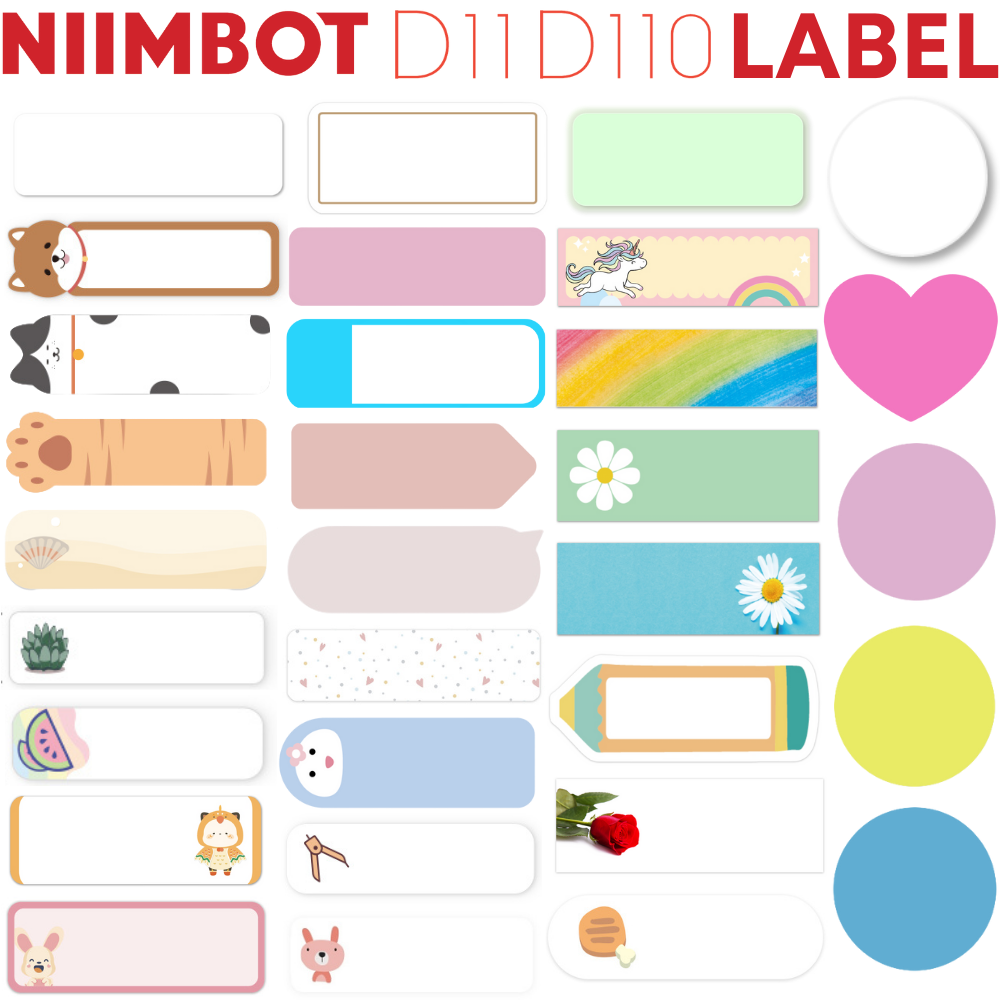 Niimbot D11 / D110 라벨프린터 라벨용지