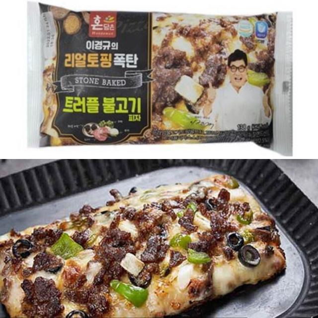 매점피자빵 치즈 많은 냉동 피자 피자빵 맛집 데우기 간식 피시방 음식, 트러플불고기X3팩