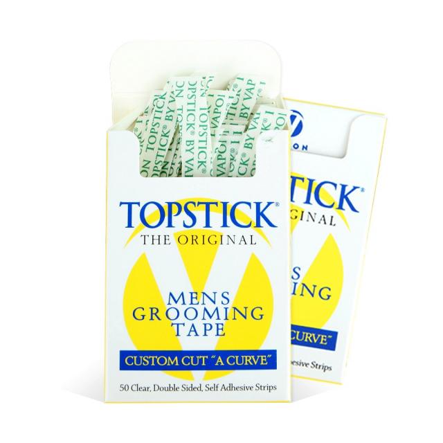 VAPON 탑스틱 가발테이프 라운드형 2종, 1box, 좁은라운드형(1cm)[W3009]