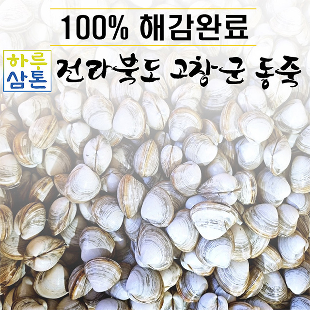 (당일배송 무료배송)고창 동죽 10kg (해감완료)