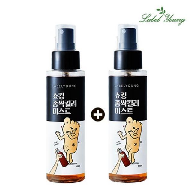 라벨영 쇼킹좀싹킬러미스트100ml 2개, 1세트