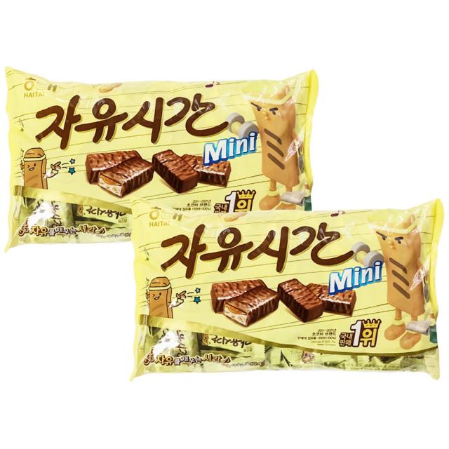 해태제과 자유시간 미니, 630g, 2개