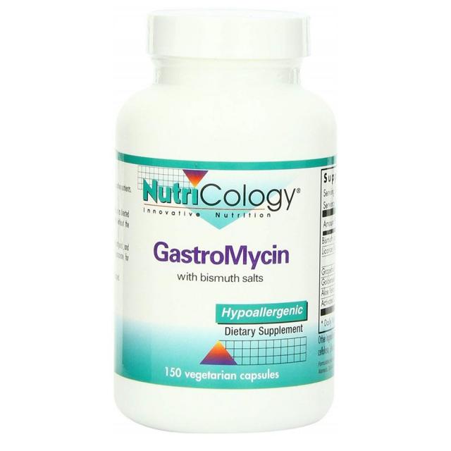 Nutricology Gastromycin with Bismuth Salts 뉴트리콜로지 가스트로마이신 비스무트 솔트 150 베지캡슐, 1개