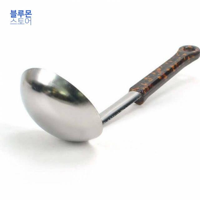 블루몬 빼구국자 스텐 주방국자(특대) 30.6cm 조리도구 요리국자 스텐국자 주방용품 조리국자, 단일상품