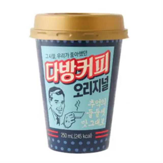 동원에프엔비 소와나무 다방 커피 오리지널, 250ml, 2개