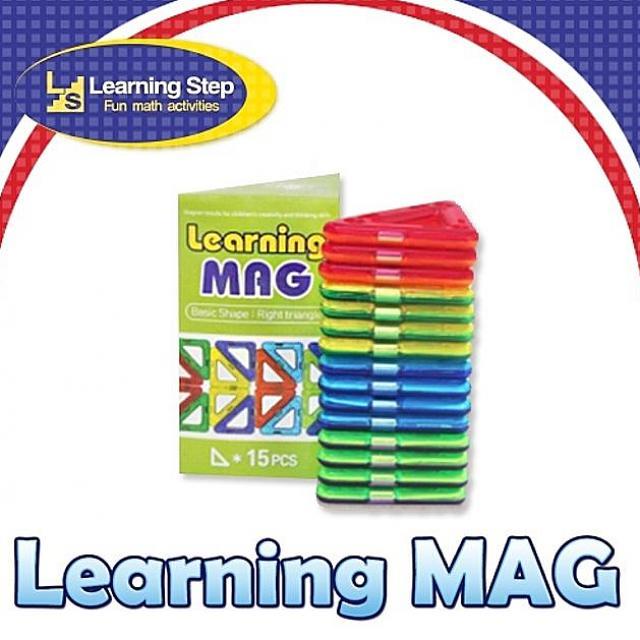 코코마켓 러닝스텝 러닝맥 직삼각형 15 PCS 자석블록