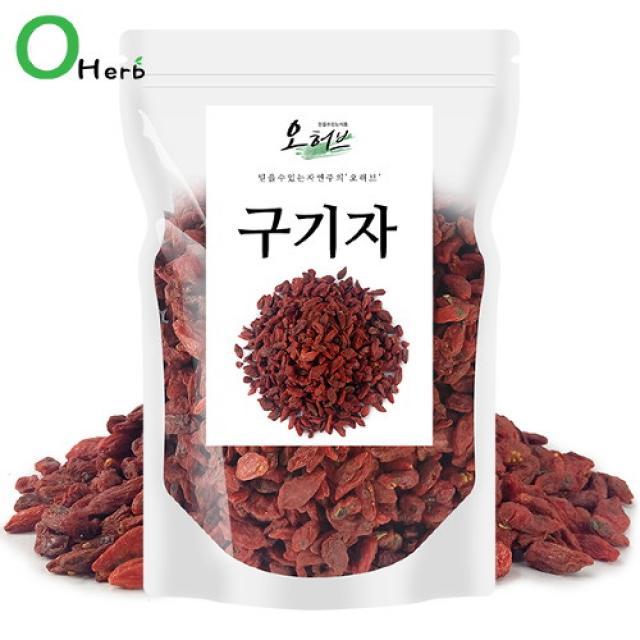 오허브 영하 구기자 고지베리 500g 구기자차, 선택완료, 단품없음