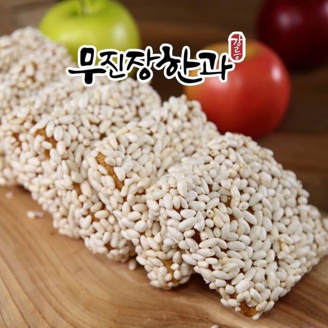 무진장한과 찹쌀유과 통산자 통밥과줄, 1박스, 1.2kg