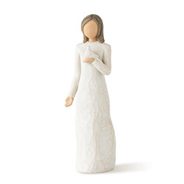 Willow Tree With sympathy sculpted hand-painted figure 동정심이있는 버드 나무 손으로 그린 ​​조각, nullSET