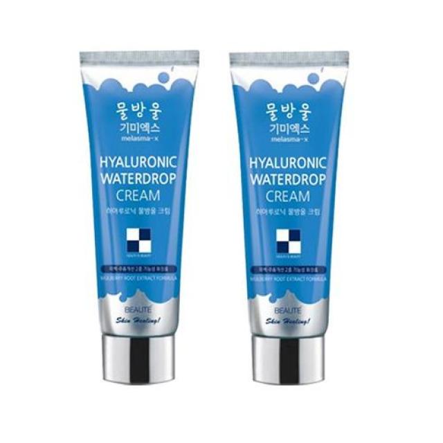 기미엑스 1+1 히알루로닉 물방울크림 80ml+80ml 촉촉한수분크림, 2개, 80ml