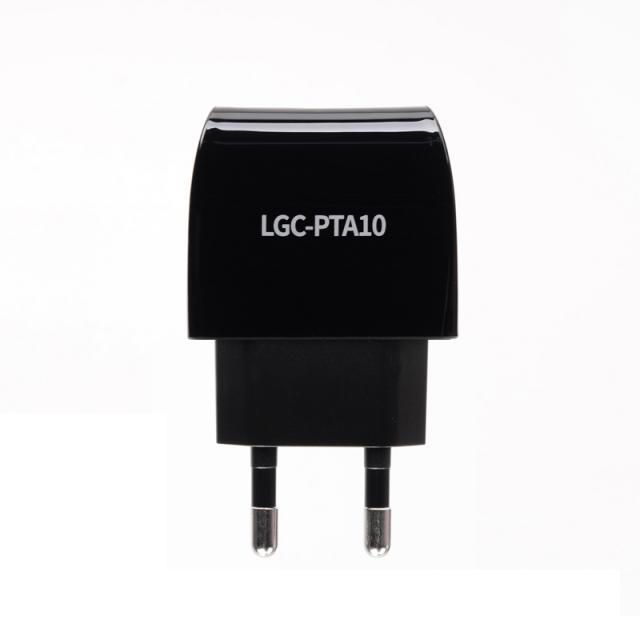 FOR LG 퀵차지3.0 3A 2포트 충전기 LGC-PTA10, 10000개, 블랙