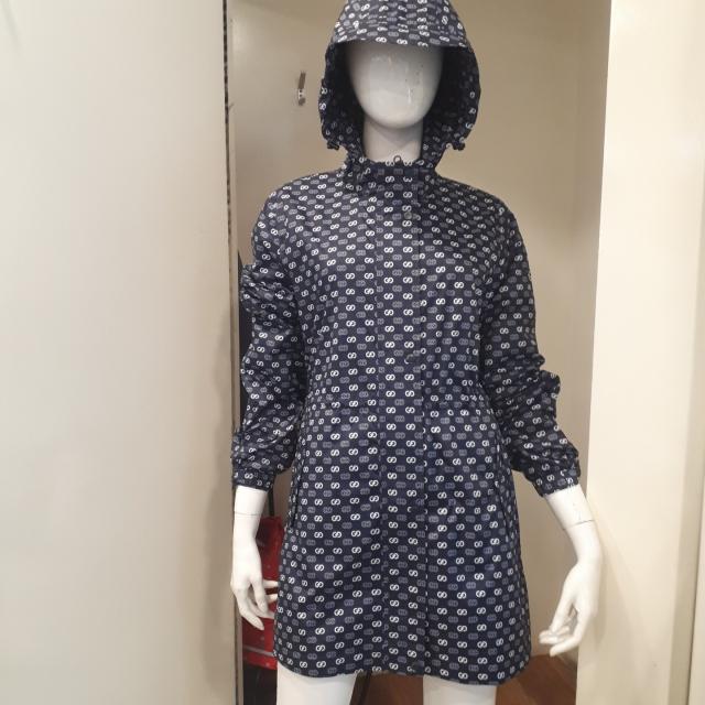 그린조이 동아강북 여 프린트 사파리겸 레인코트 K21WJ51W 네이비