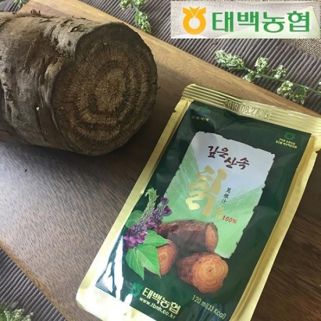 태백 깊은산속 명품 칡즙 120mlX90포, 단품