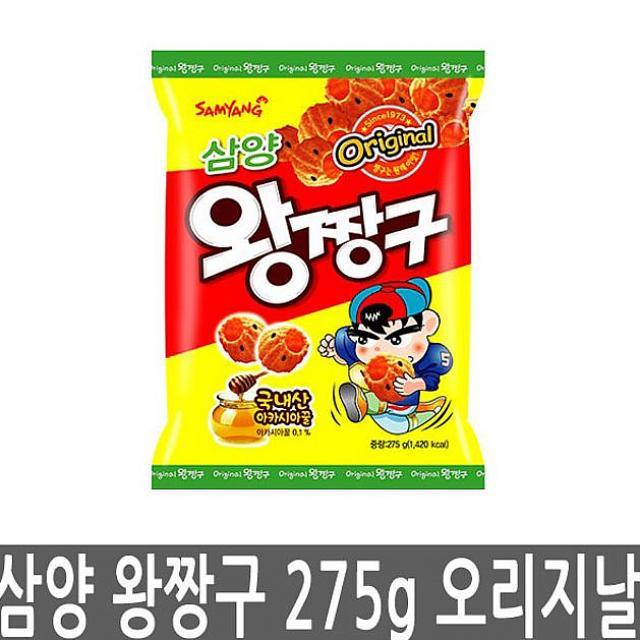 디자인그룹 티에스 삼양 원조 왕짱구 275g 10봉 1박스 봉지과자 대용량 스낵, 1