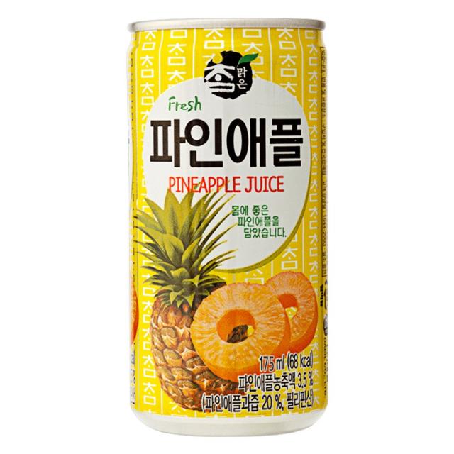 대일 참맑은 파인애플 캔, 30개, 175ml