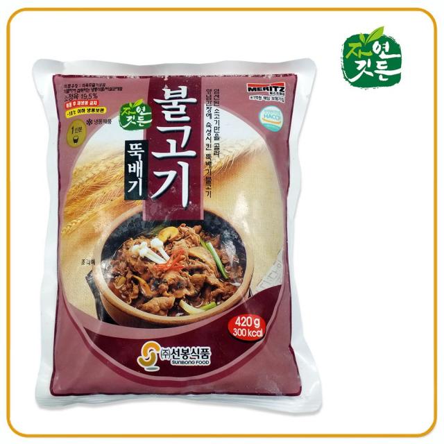 배동바지 맛있는 뚝배기불고기(선봉식품) 420g, 1팩