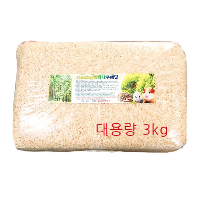 러브펫 고슴도치 톱밥 깔집 베딩 힐링 편백나무베딩 75L, 1개, 3kg