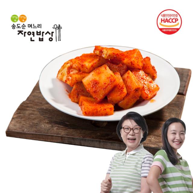 깐깐 송도순 며느리 자연밥상 석박지 3kg, 1개