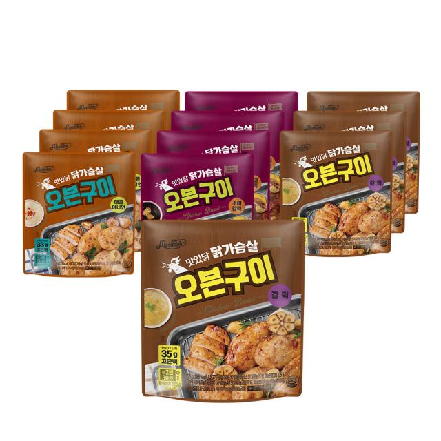 [랭킹닭컴] 맛있닭 닭가슴살 오븐구이 혼합 구성